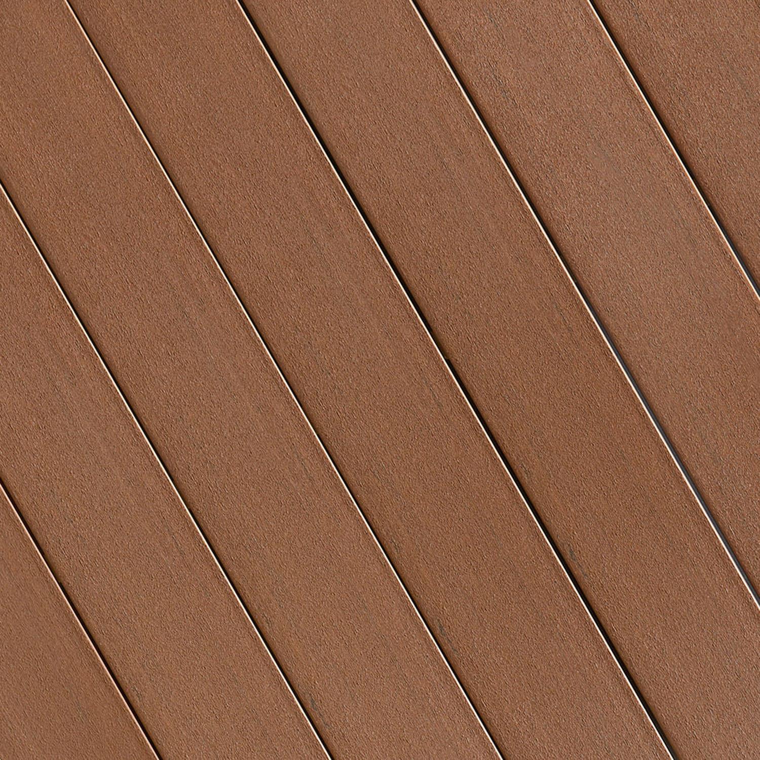 16' Natural Reef Grooved Promenade PVC 1.0" x 5.5"