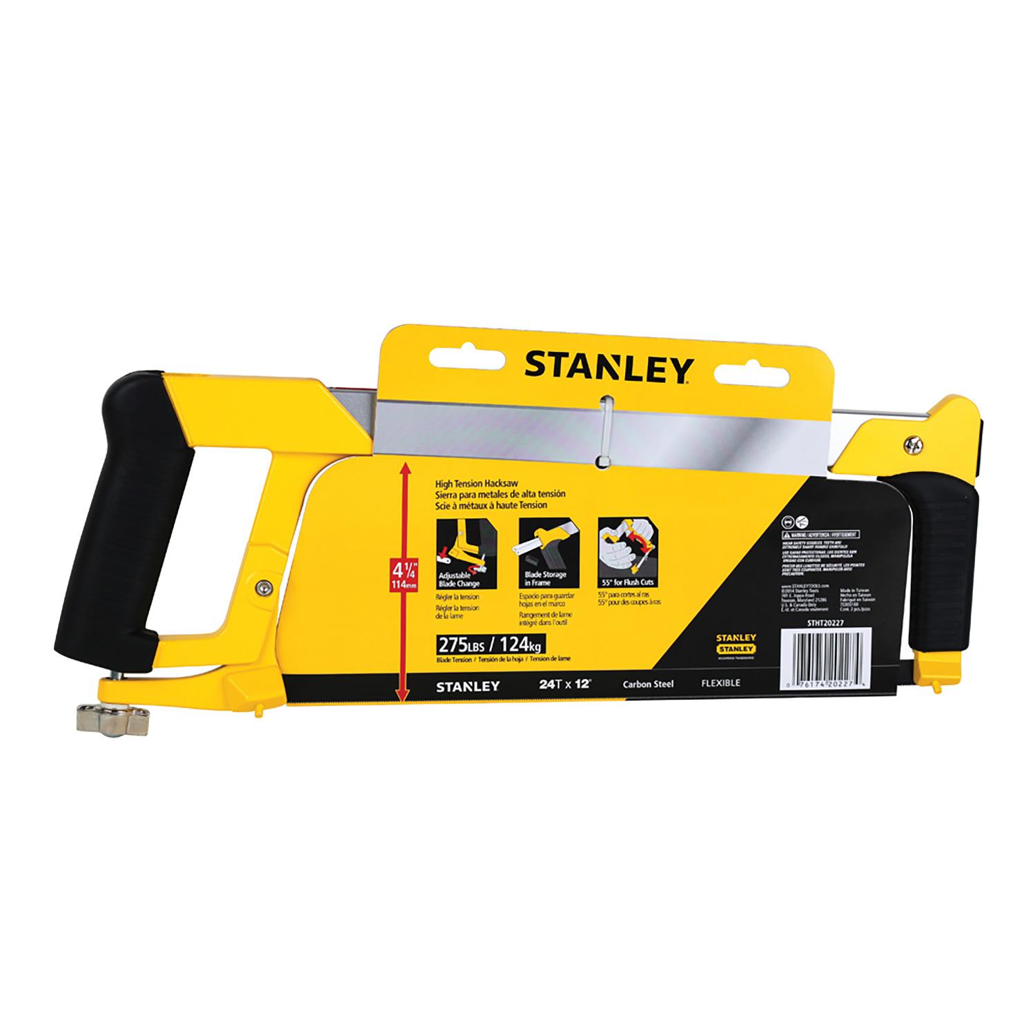 High Tension Hacksaw With Blade Storage