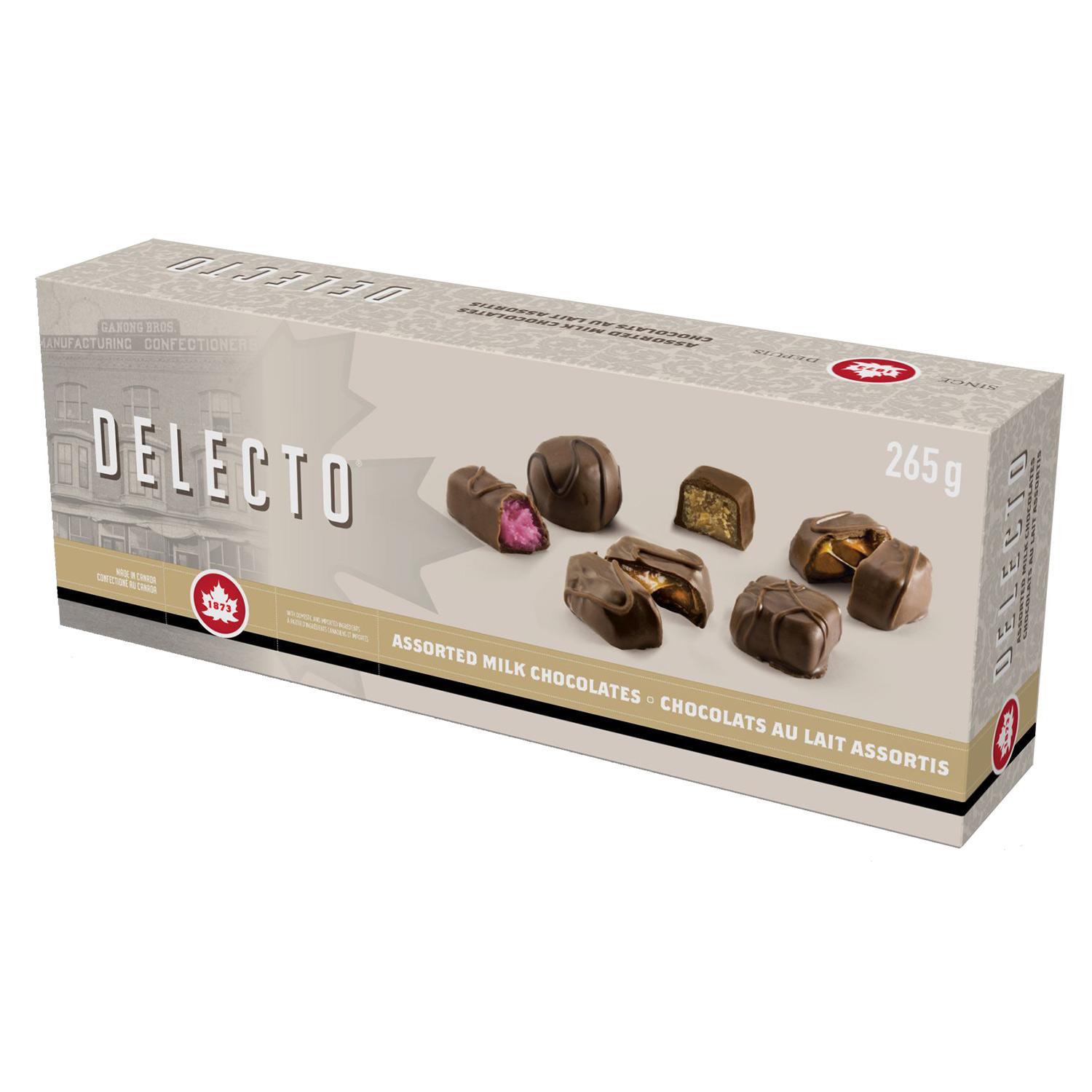 Delecto Assorted Milk Chocolates 265g