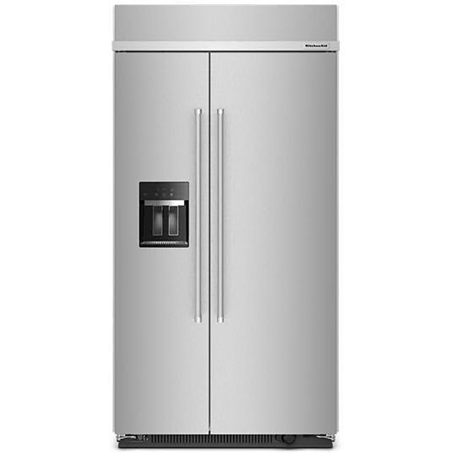 42" 25.1 cu. ft. Side-by-Side Refrigerator Stainless Steel