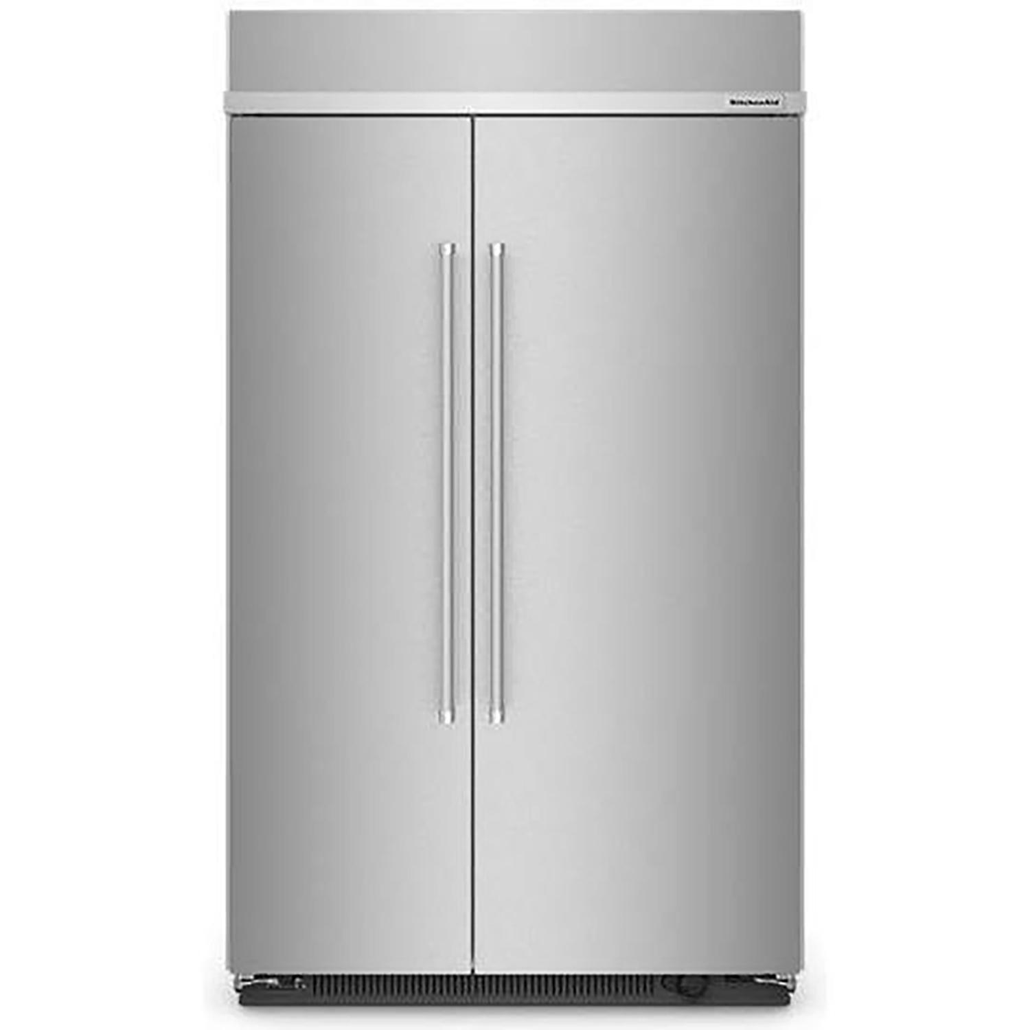 48" 30cf Built-in Side-by-Side Refrigerator Stainless Steel
