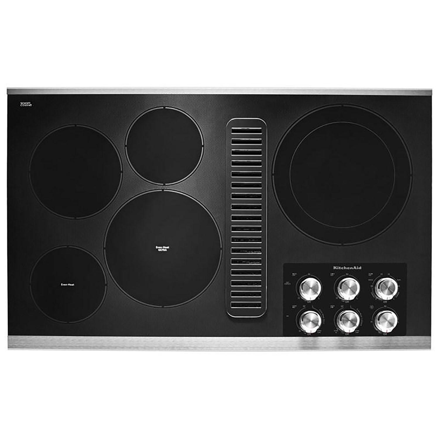 36" Built-in Electric Cooktop with 5 Elements