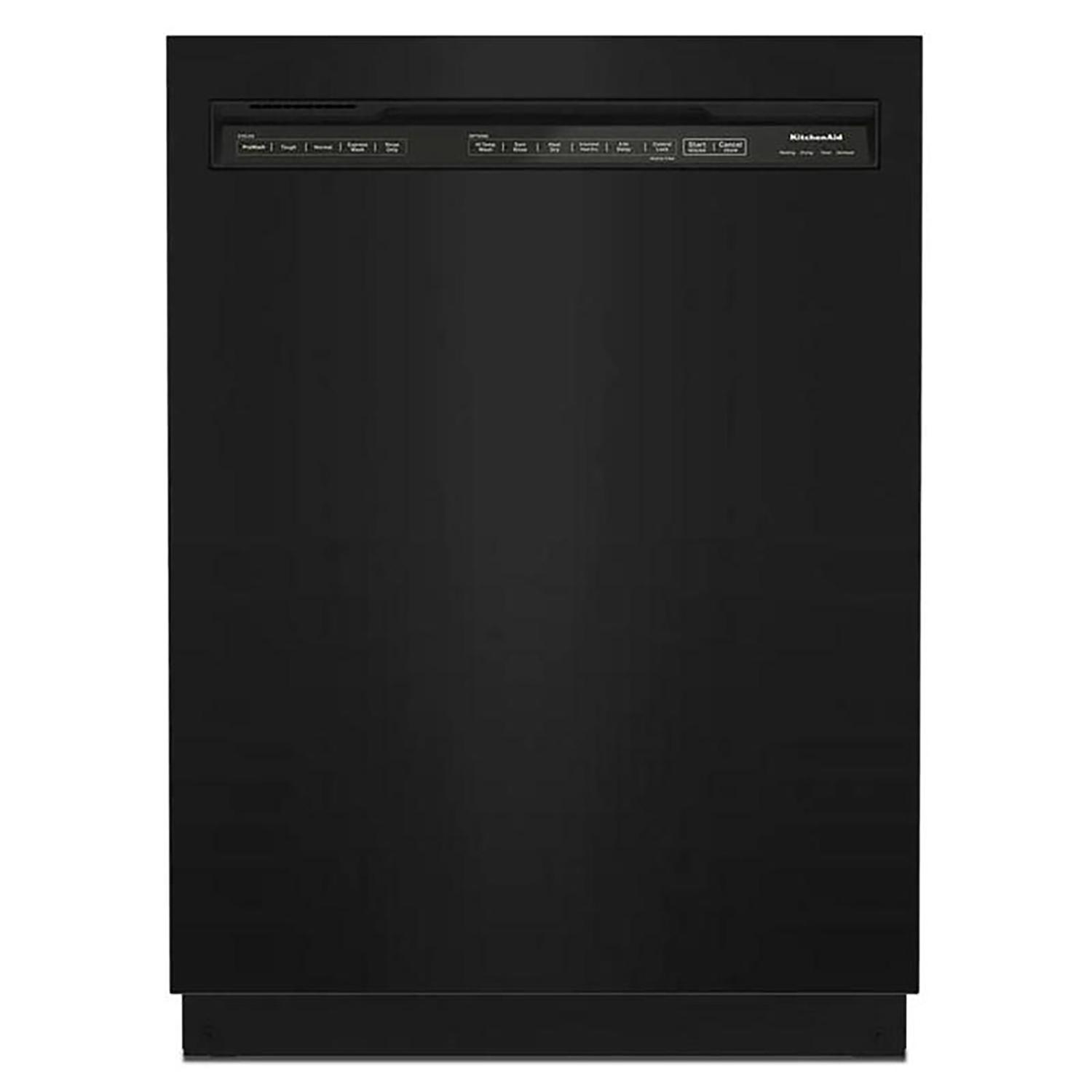24" 47dBA Dishwasher with Stainless Steel Tub - Black