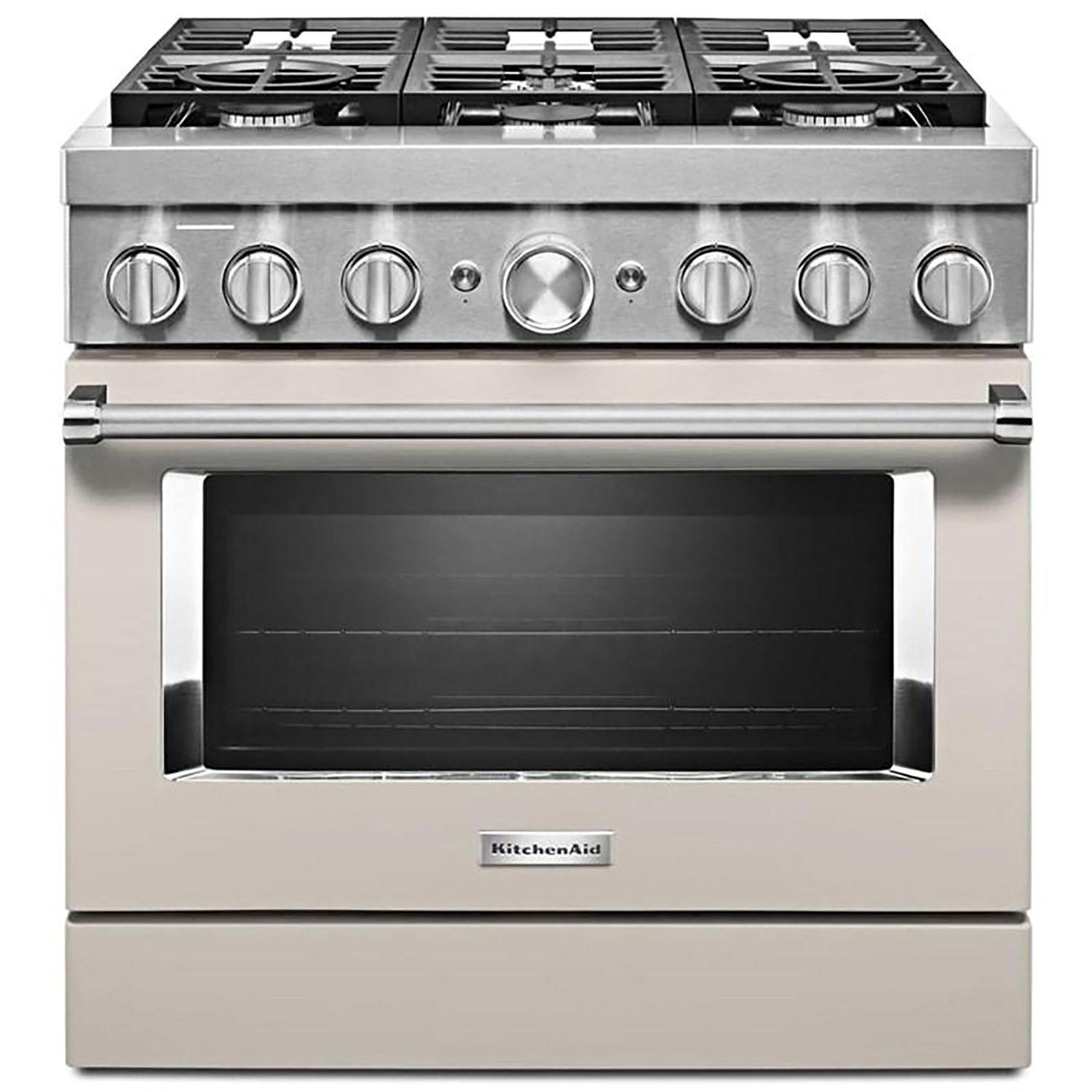 36" Dual Fuel Range with Even-Heat™ True Convection