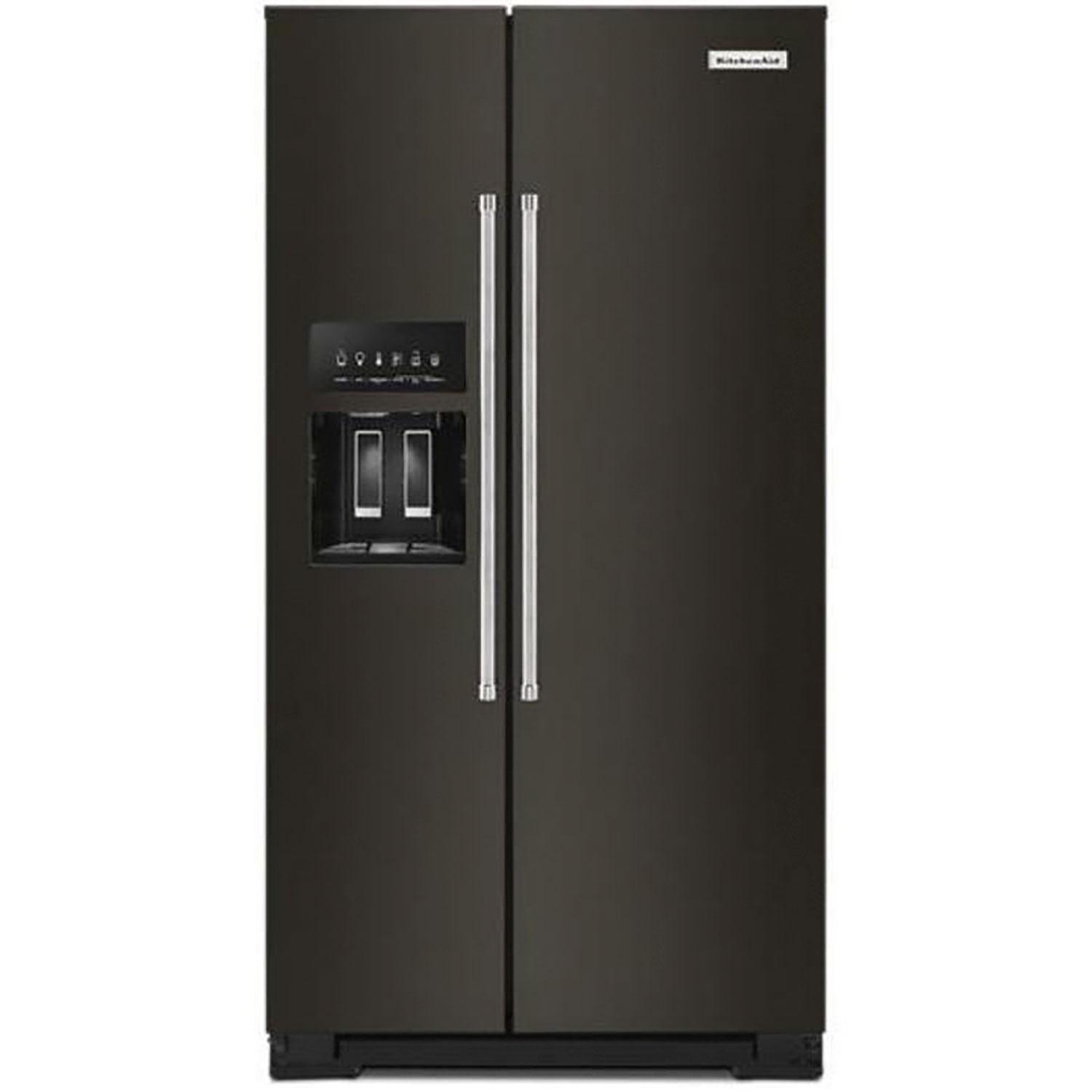 36" 24.8cf Side-By-Side Refrigerator with ice