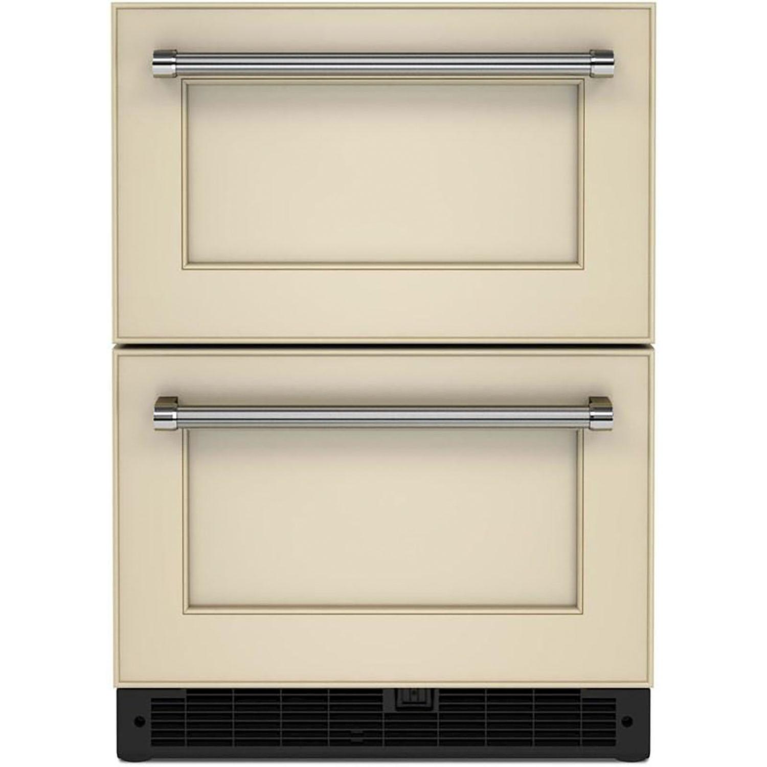 24" Undercounter Double-Drawer Refrigerator