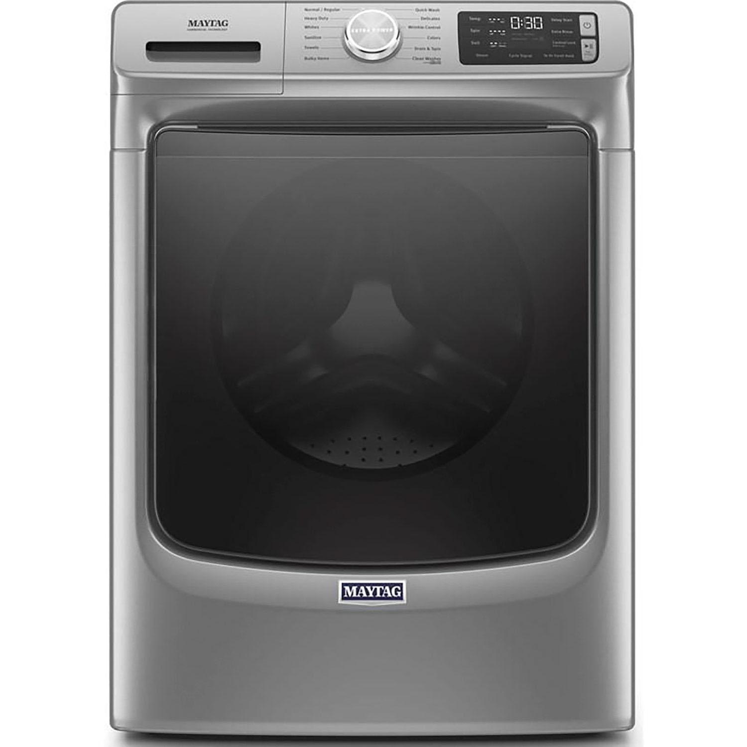 5.5cf Front Loading Washer with Extra Power button