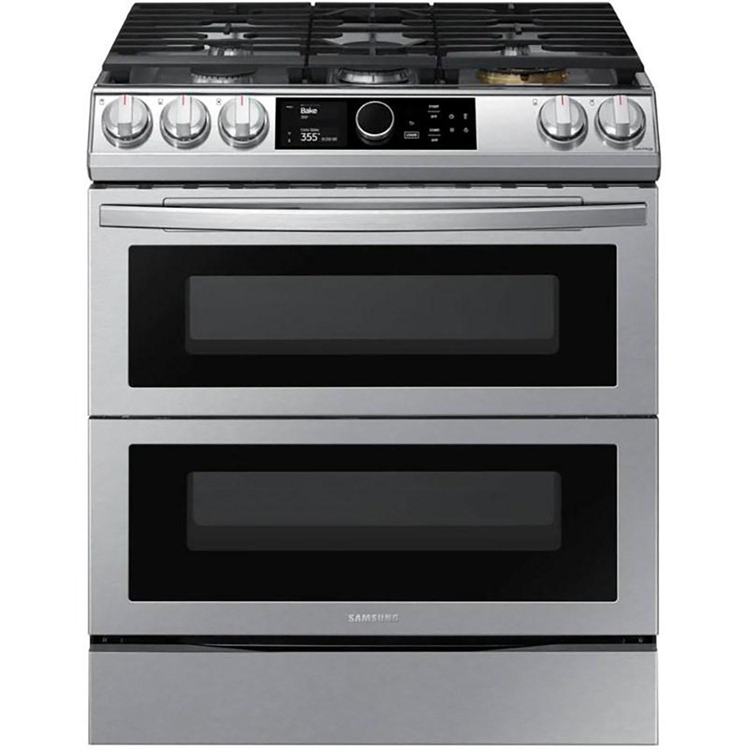 30" Slide-In Dual Fuel Range w/ Wi-Fi Connectivity