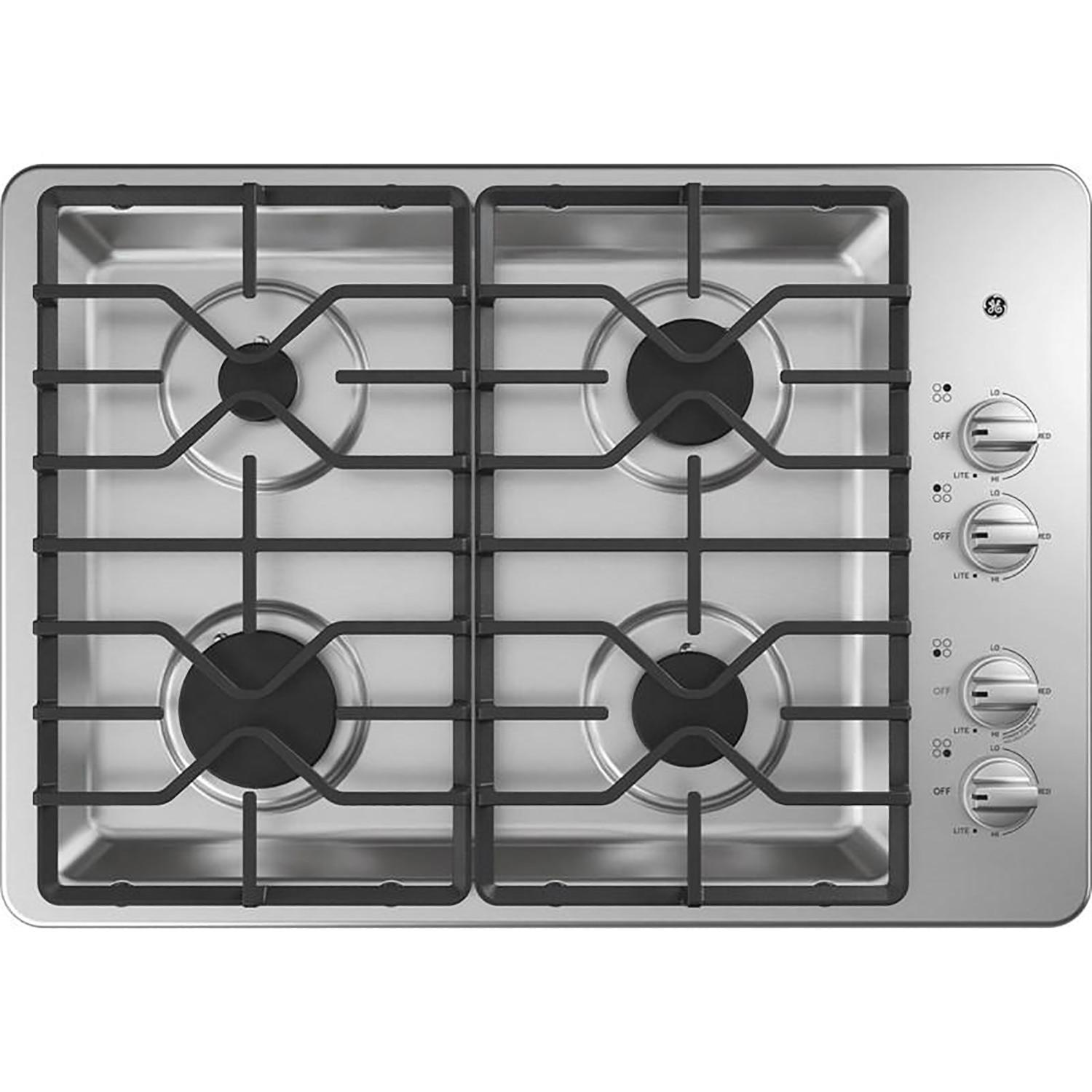 30" Built-In Gas Cooktop Stainless Steel