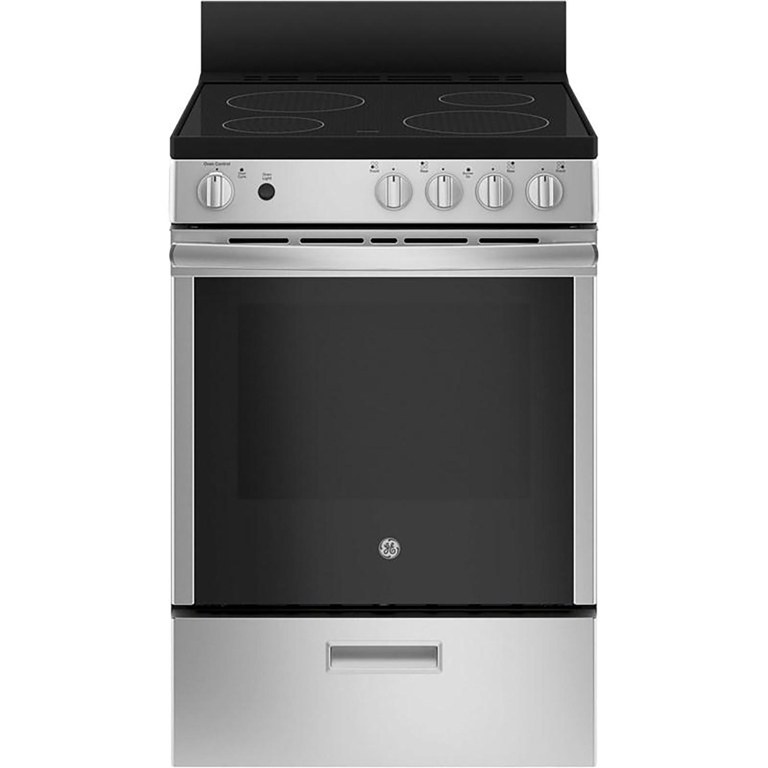 24" Slide-in Electric Range in Stainless Steel