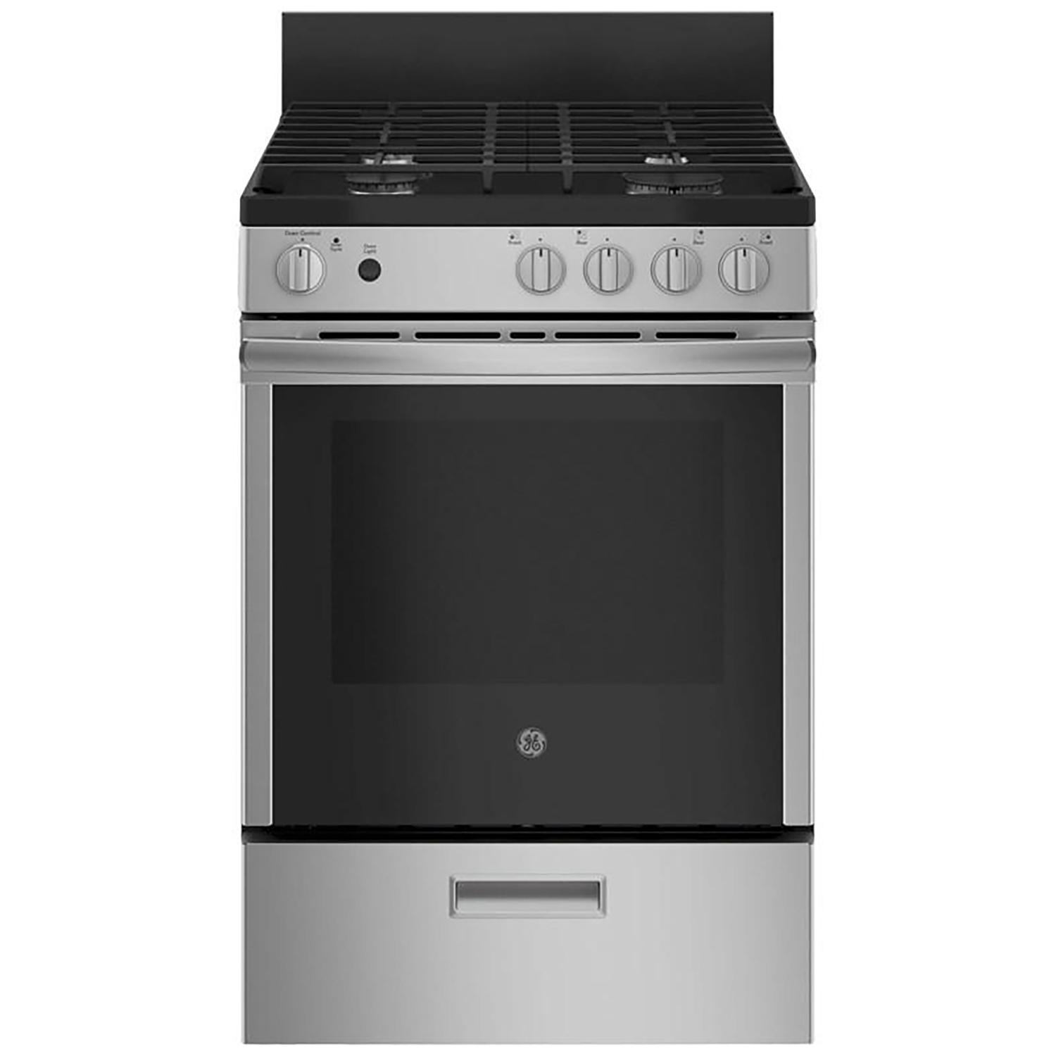 Cuisinière amovible à gaz de 24 po