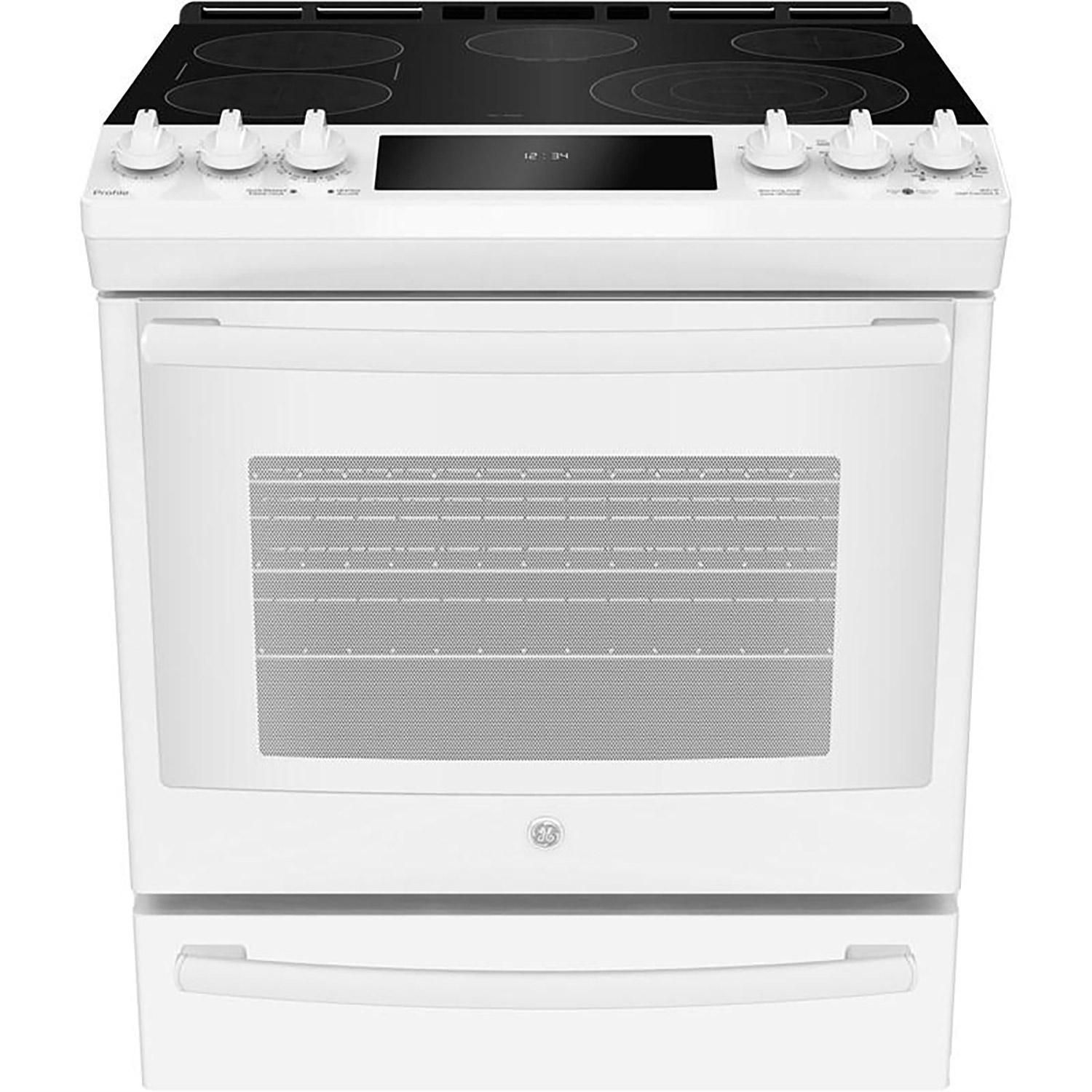 30" 5.3 Cu.Ft. Front Control Electric Self-Cleaning Range