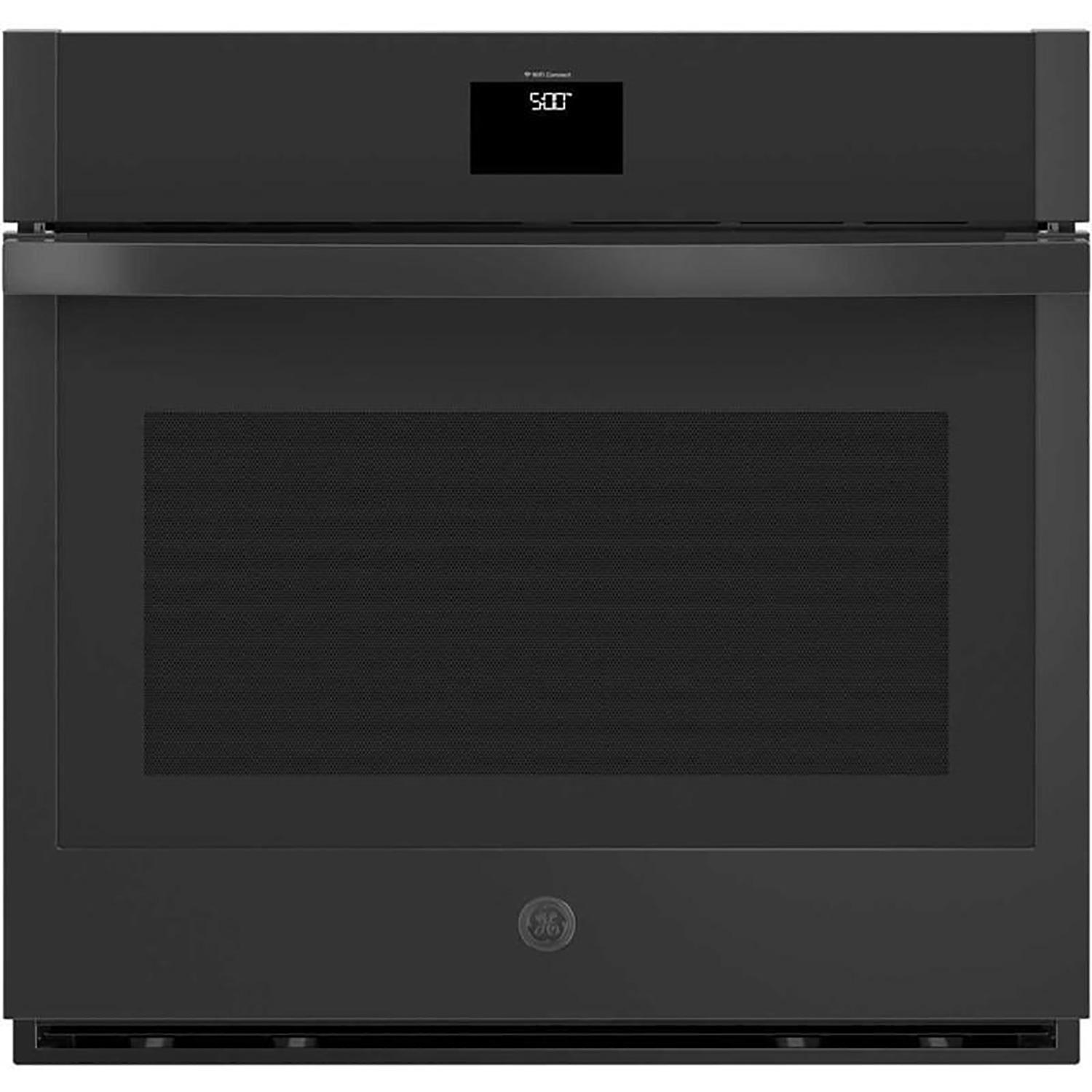 30" 5 cu.ft. Single Wall Oven with Convection Black