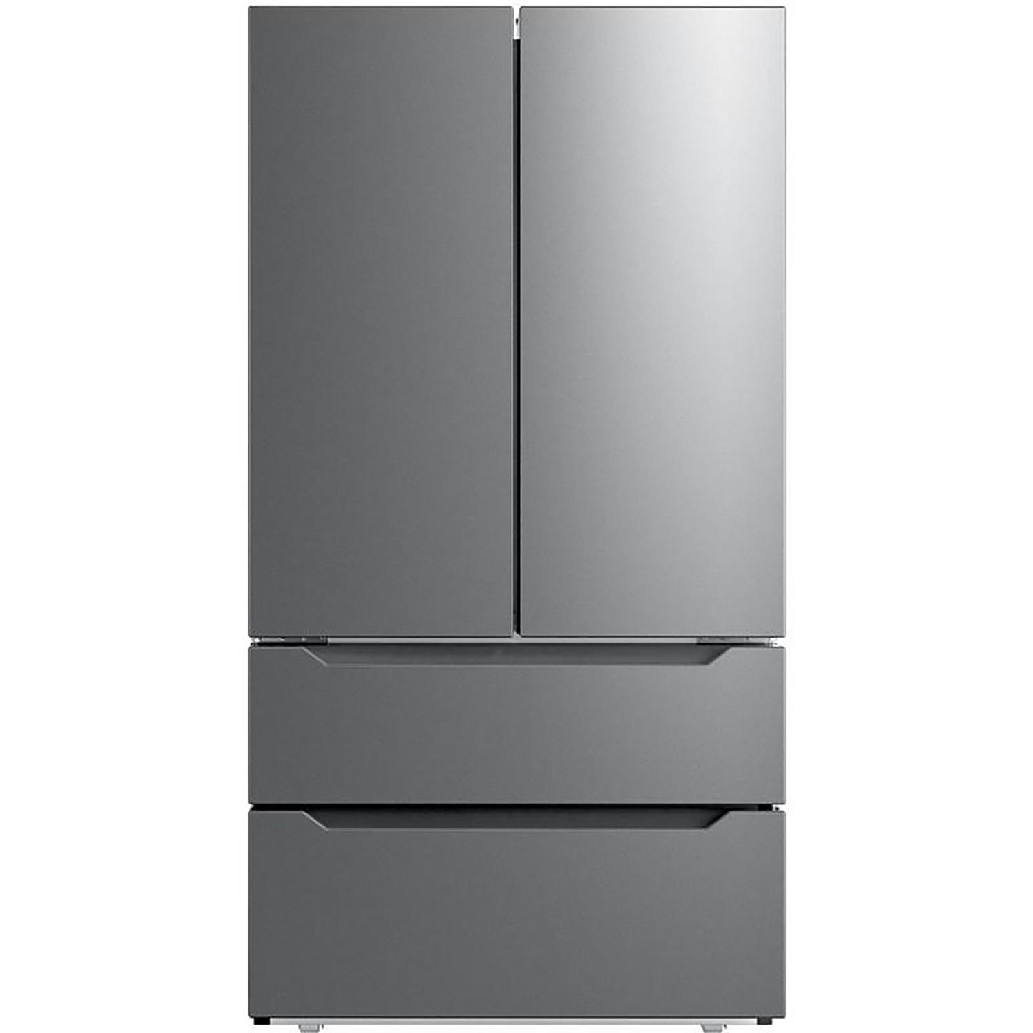 36" 22.5 Cu.Ft. Counter-Depth 4-Door Refrigerator w/ Ice