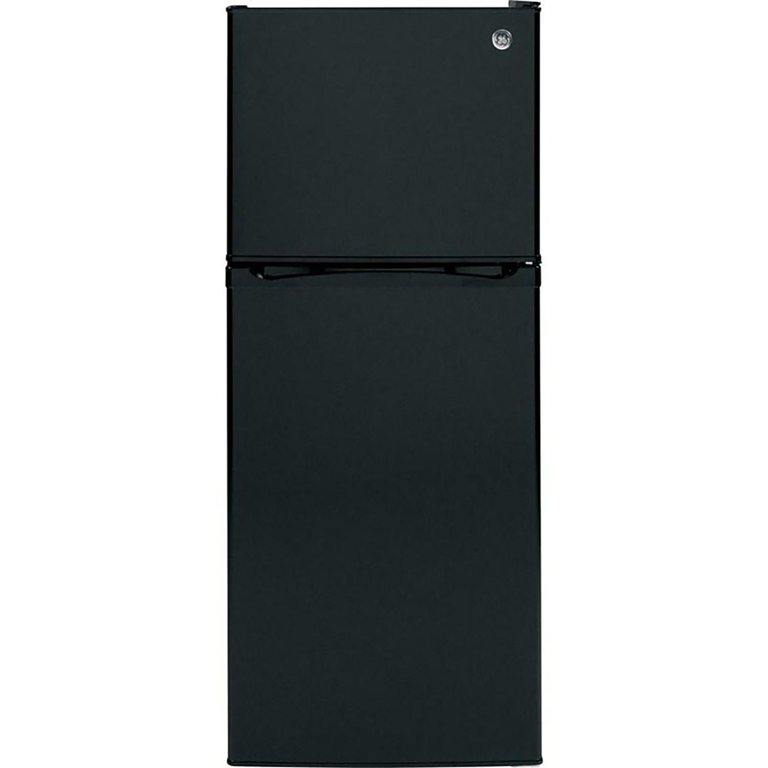 24" 11.55cf Top Freezer Refrigerator Black