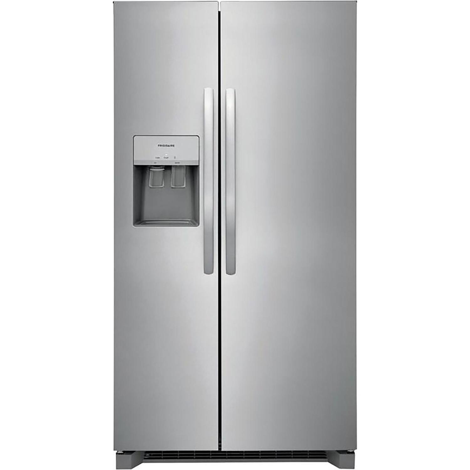 36" 25.6 Cu.Ft. Side-by-Side Refrigerator w/ Ice & Water