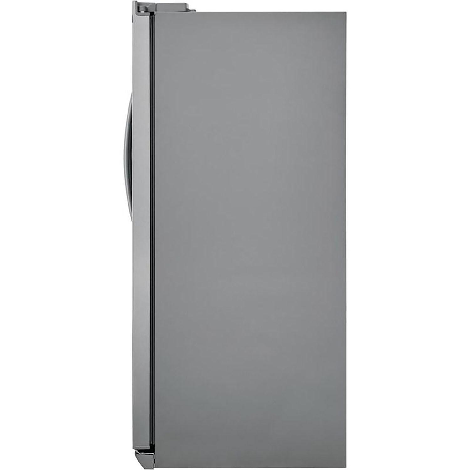 36" 25.6cf Side-by-Side Refrigerator Ice & Water