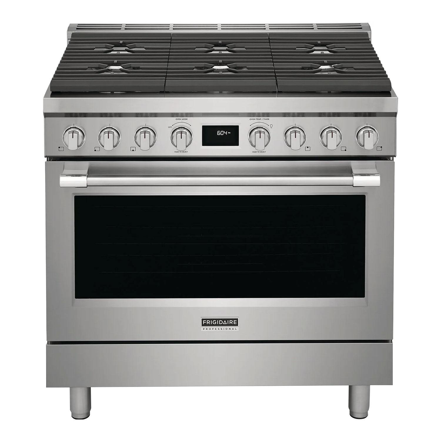 36" Dual-Fuel Freestanding Range