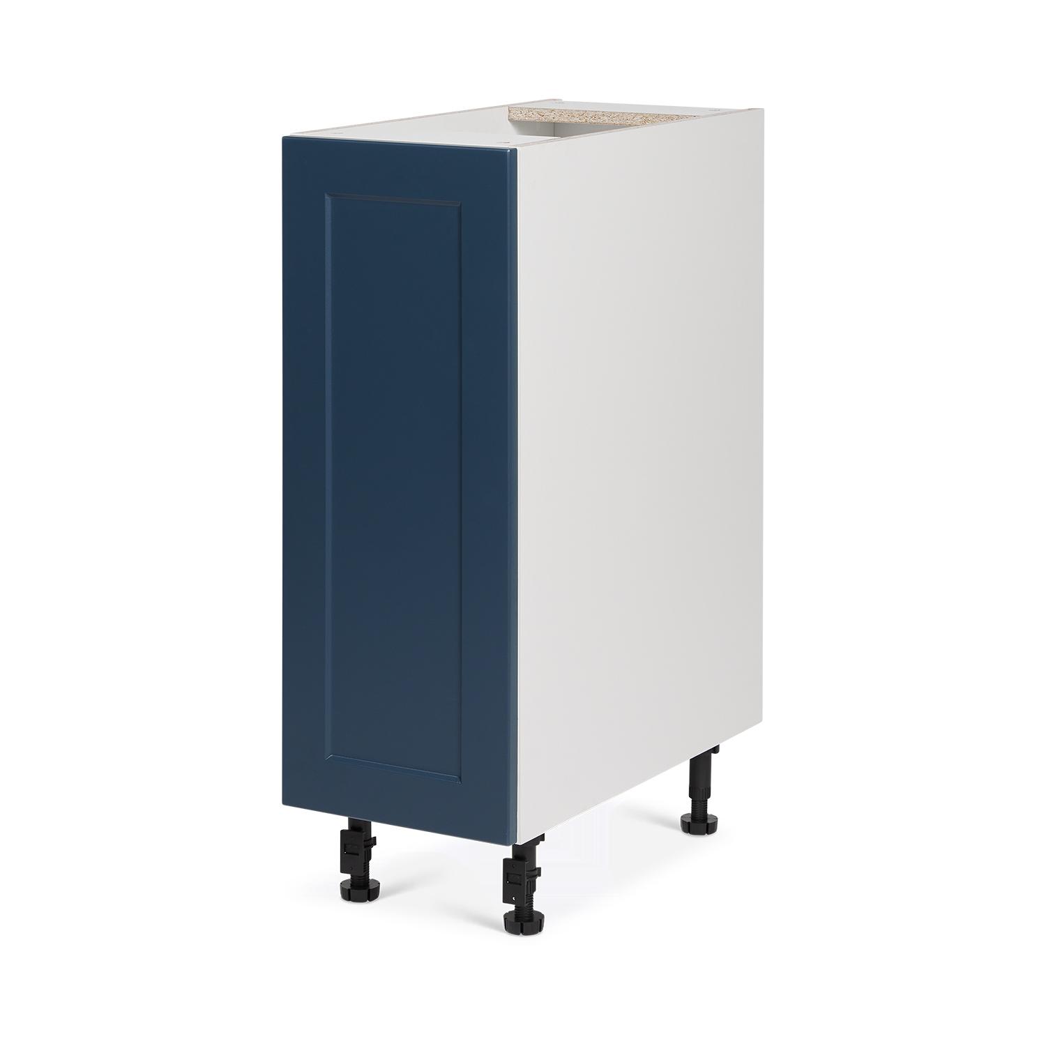 Base Cabinet 1 Door 9 Shaker Dark Blue