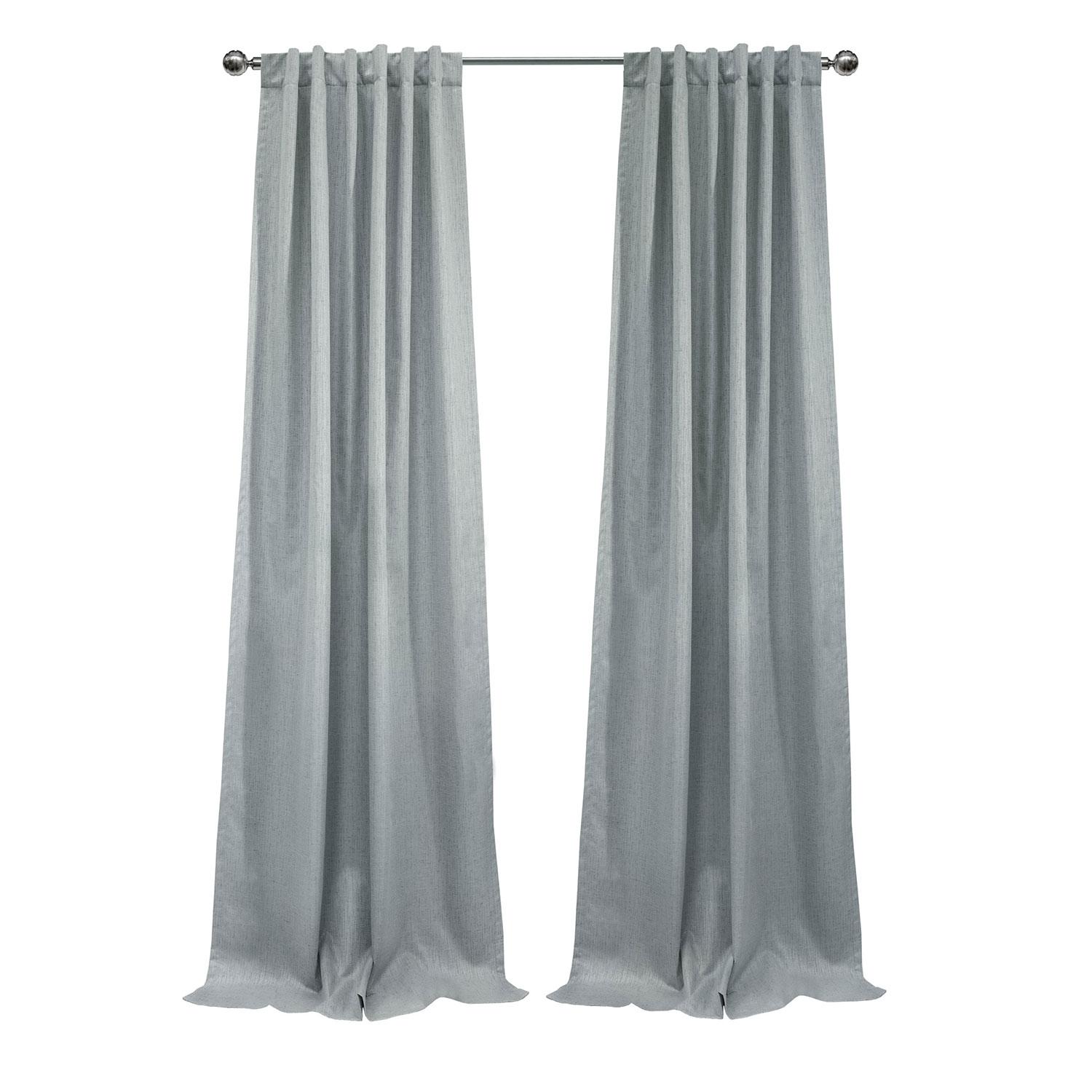 Rideau Occultant Double Tête Denver 52 x 84 Gris