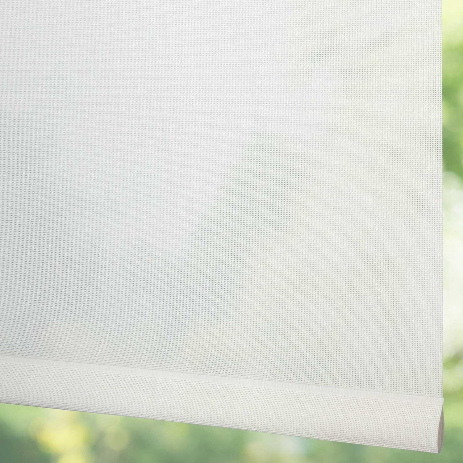 Solar Roller Shade 73"x72"- Chalk