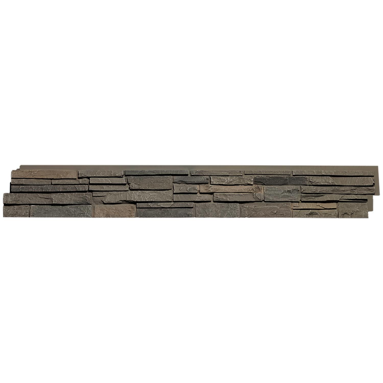 Stacked Stone Panel 2.0 sqft - Grey Brown Blend