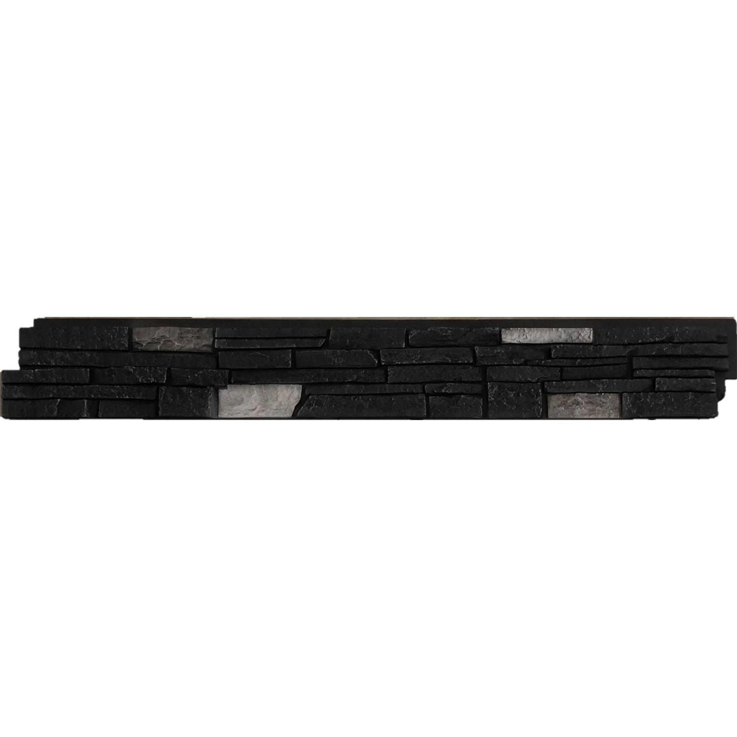 Stacked Stone Panel 2.0 sqft - Midnight Shadow