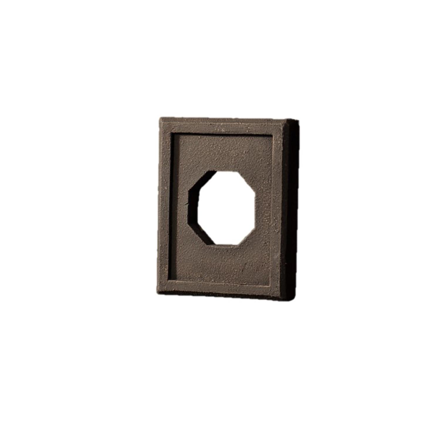 Fixture Trim 8" x 9.75" - Dark Brown Blend