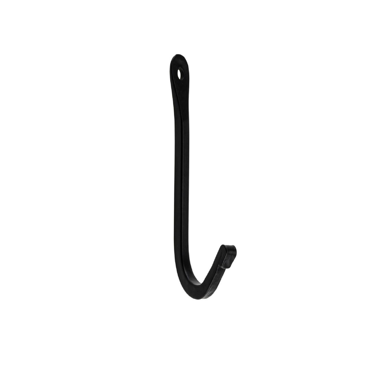 Classic Iron Hook  84x38mm Matte Black