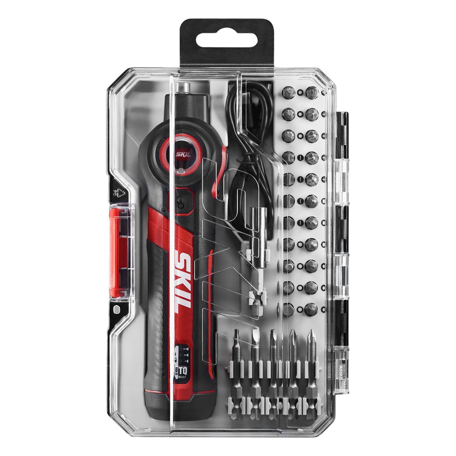 Twist 2.0 Rechargeable 4V Screwdriver With 28 Piece Bit