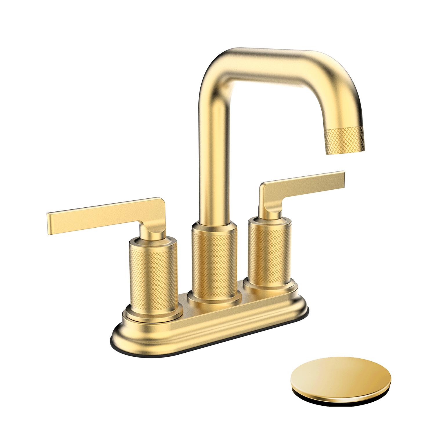 Indy 2-Handle Lavatory Sink Faucet with Volume Control