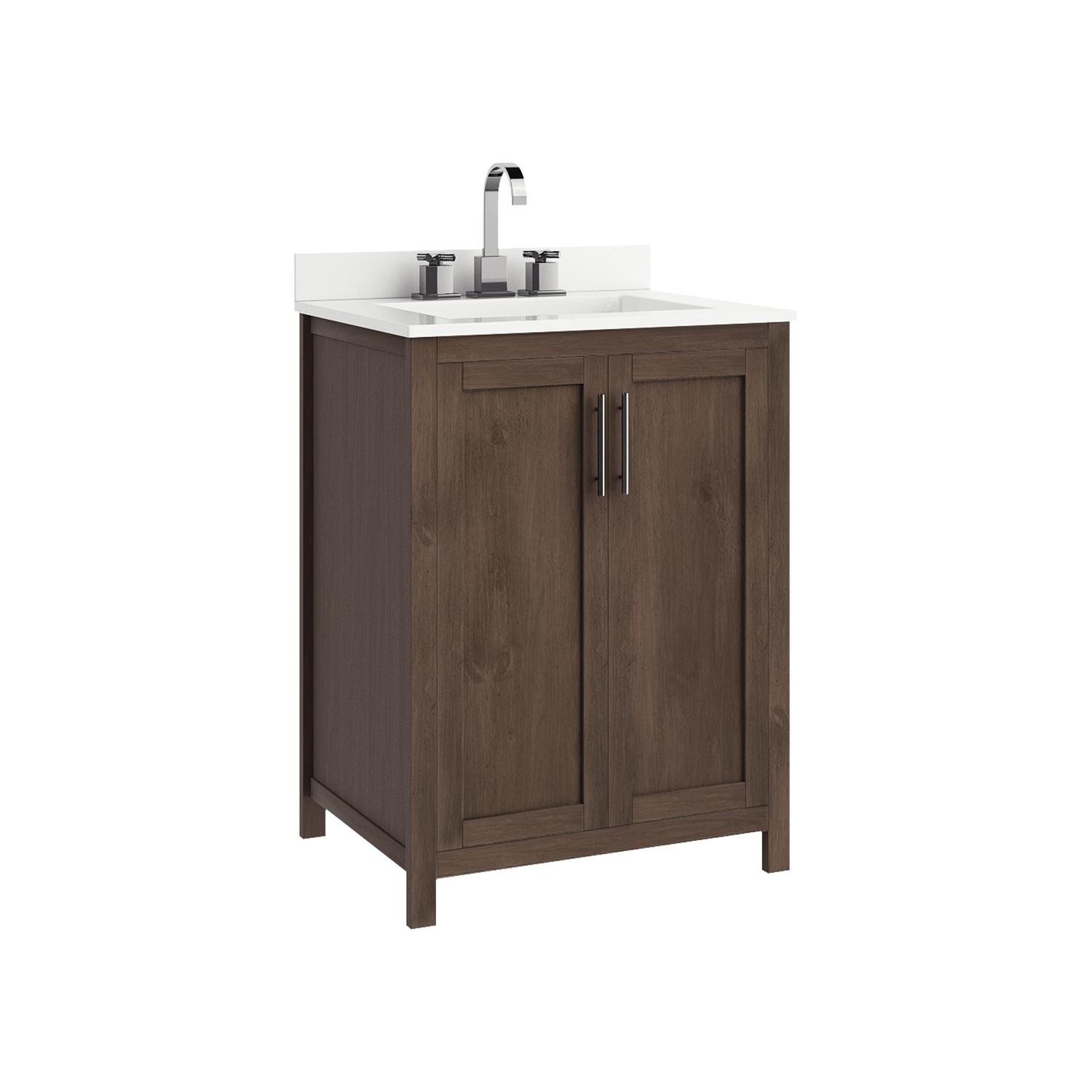 London 24” Brown Vanity
