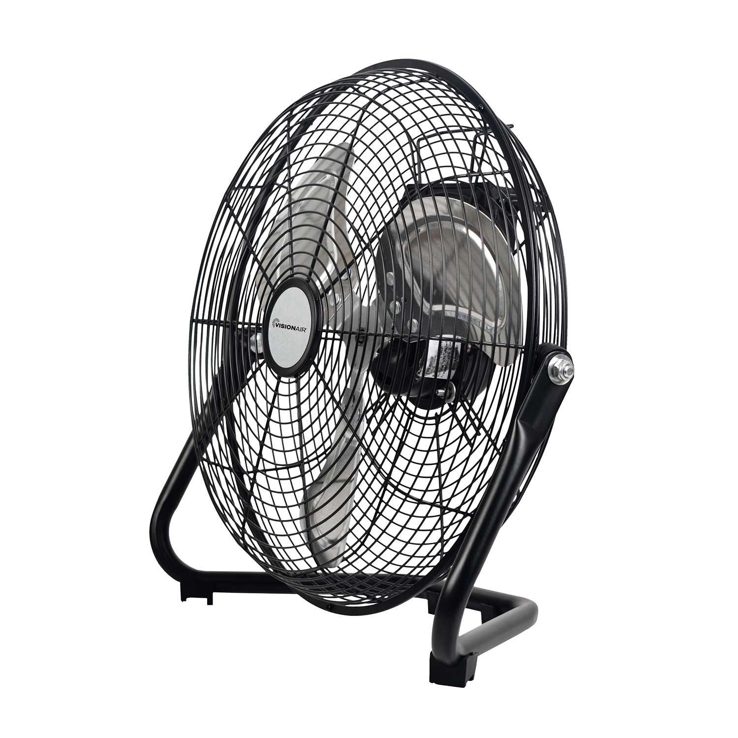 14" High Velocity Floor Fan With Aluminum Oil Bearing Motor