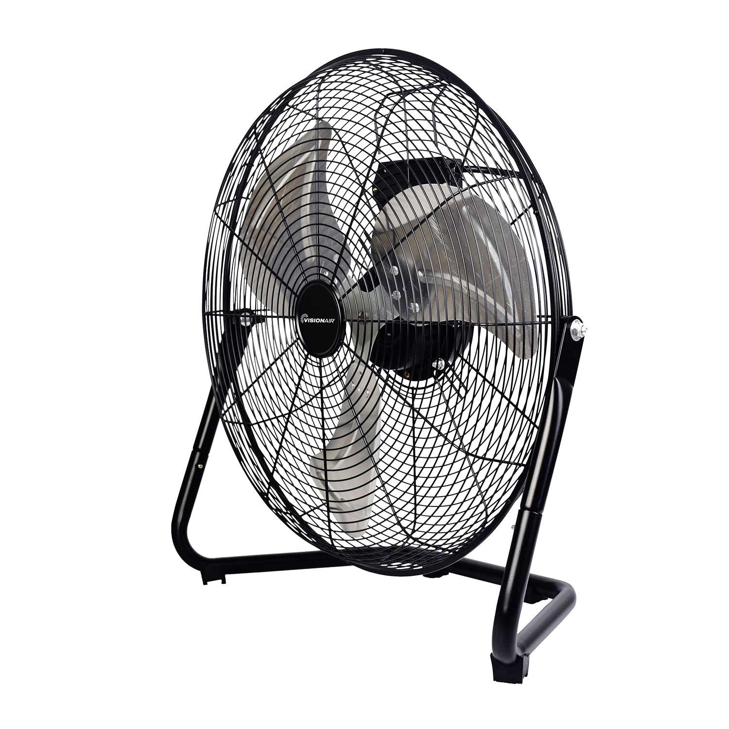 18" High Velocity Floor Fan With Aluminum Oil Bearing Motor