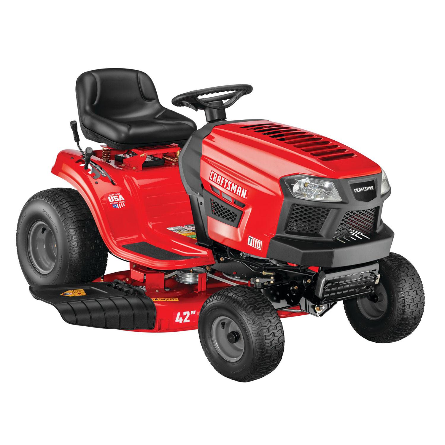 T110 42" 17.5HP Lawn Tractor
