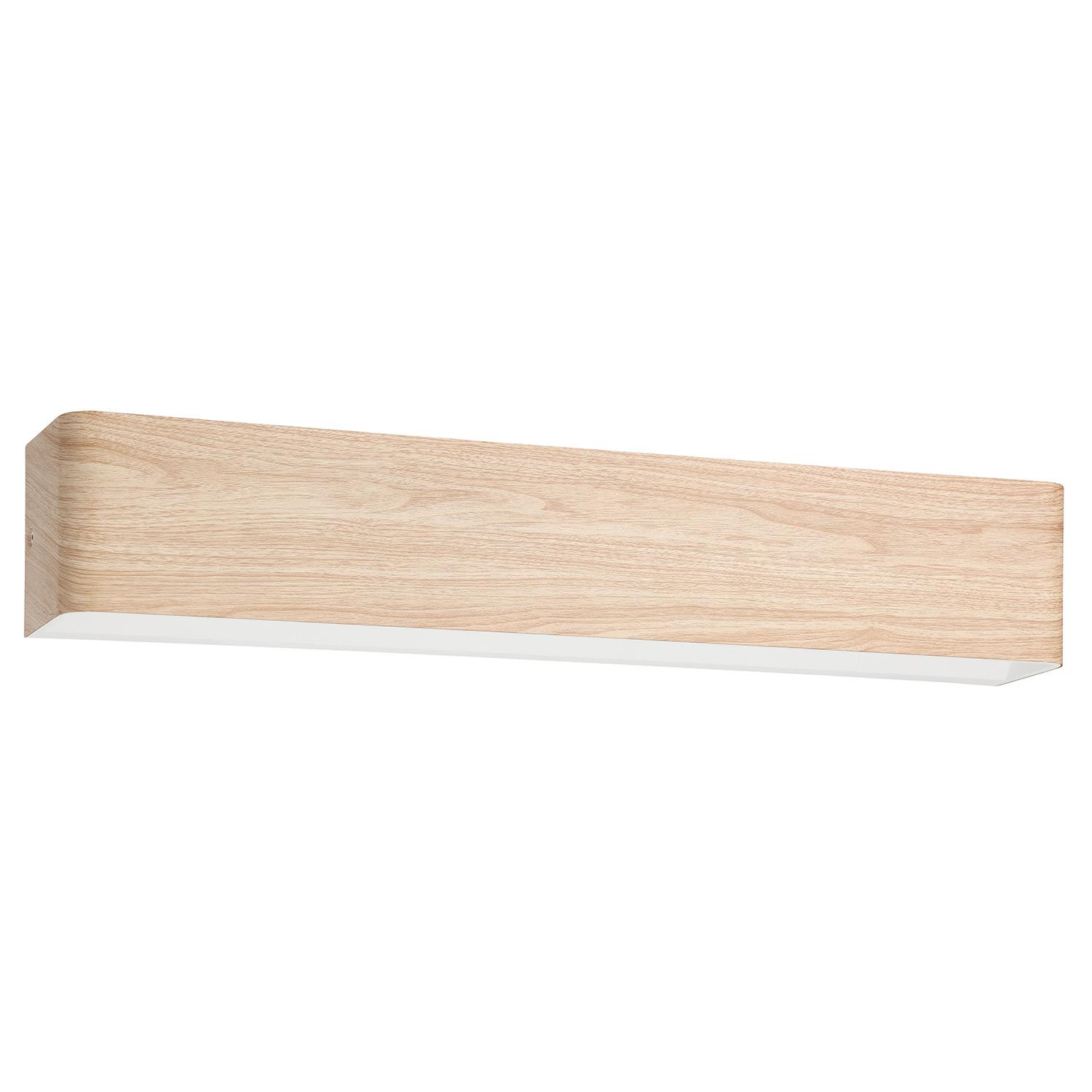 Dublin Led Vanity Light With Wood Effect Finish