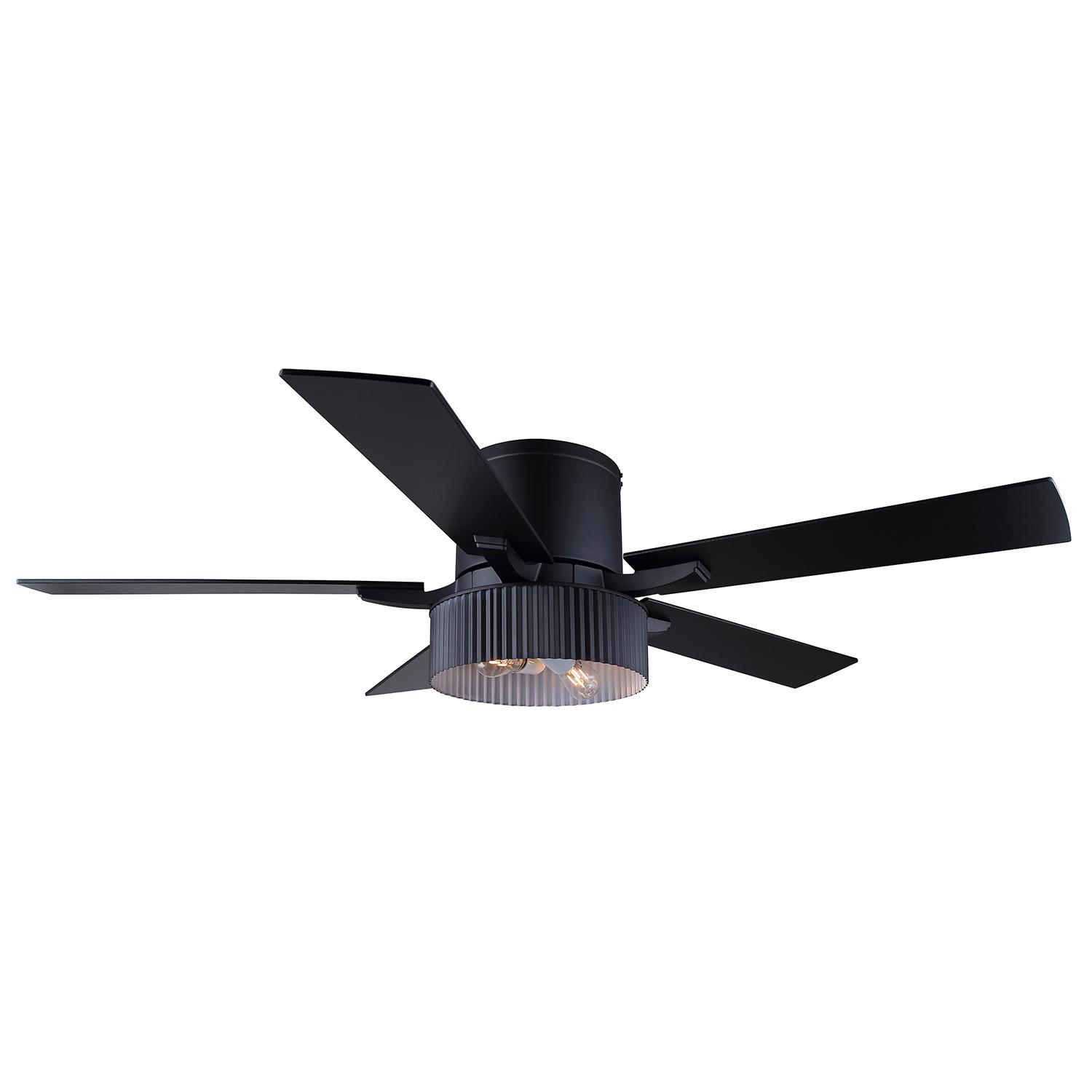 REXTON 52" Ceiling Fan - Matte Black