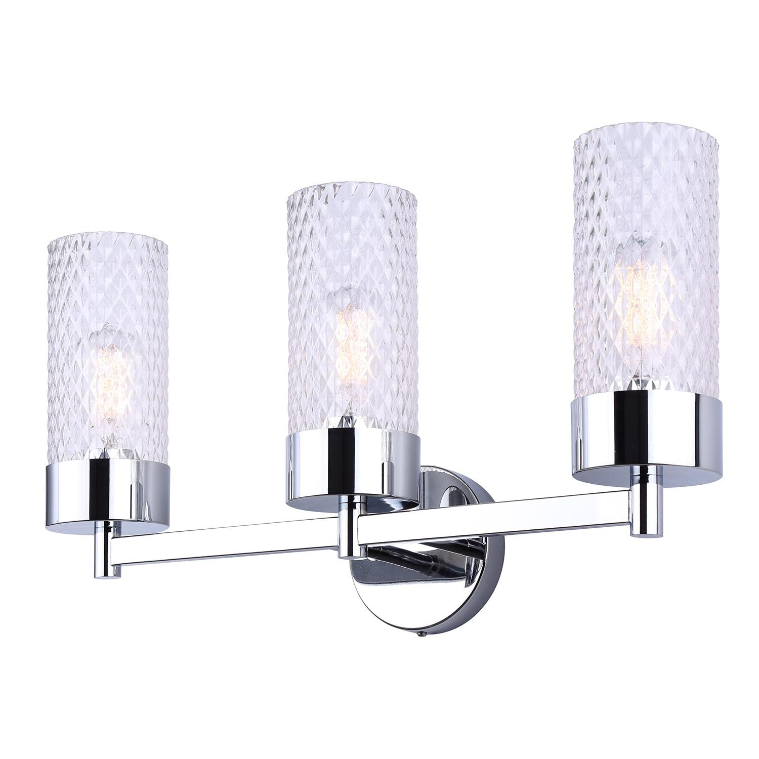Eden Chrome 3 Light Vanity