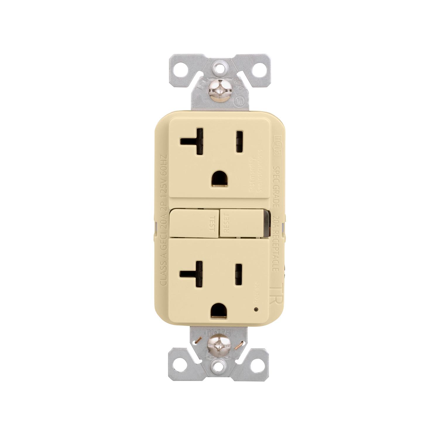 Tamper Resistant GFCI 20AMP