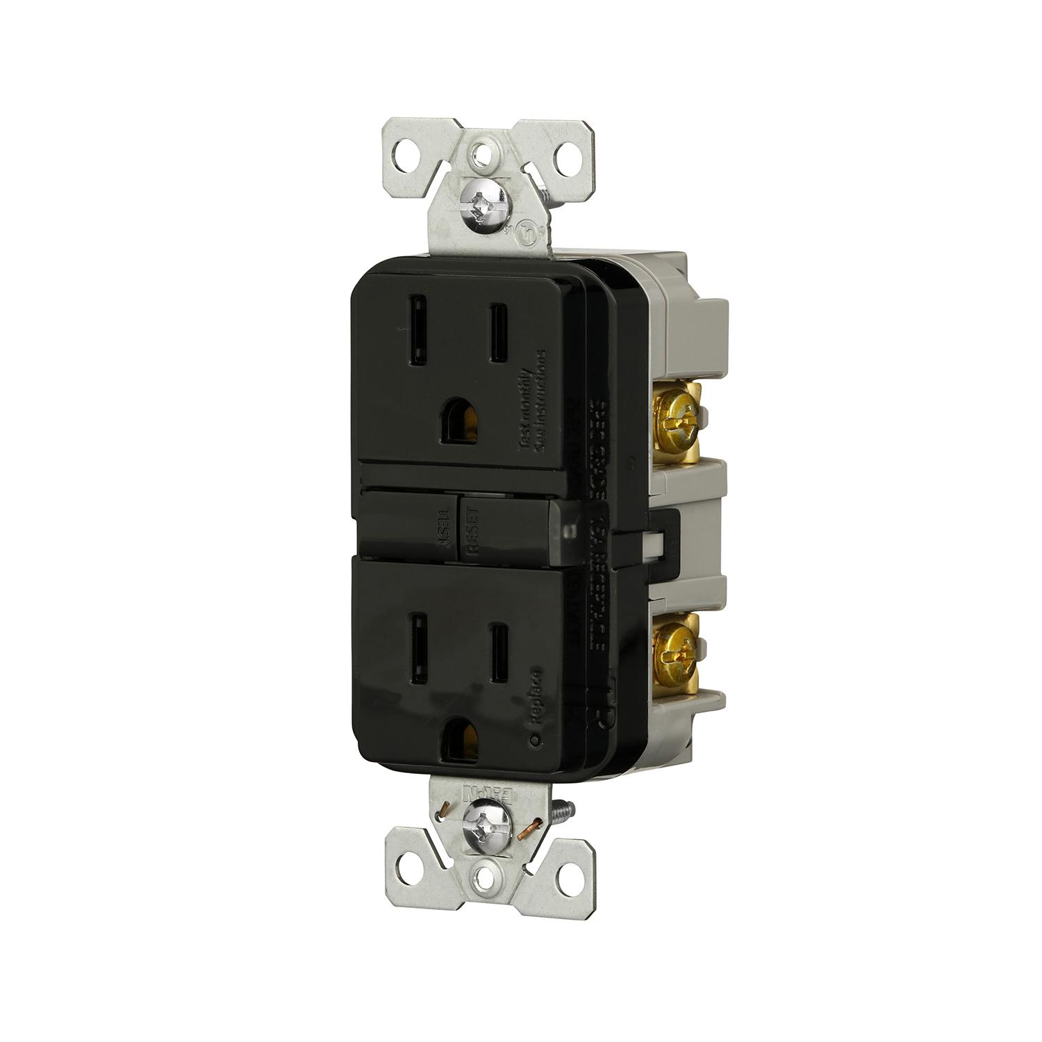 Tamper Resistant GFCI 15Amp
