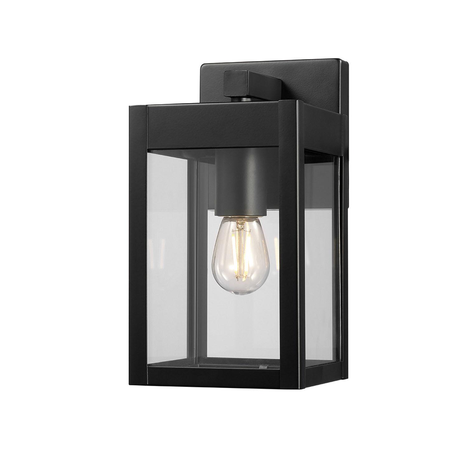 58" Outdoor Floor Lamp With 2700K Integrated Led Solar Panel