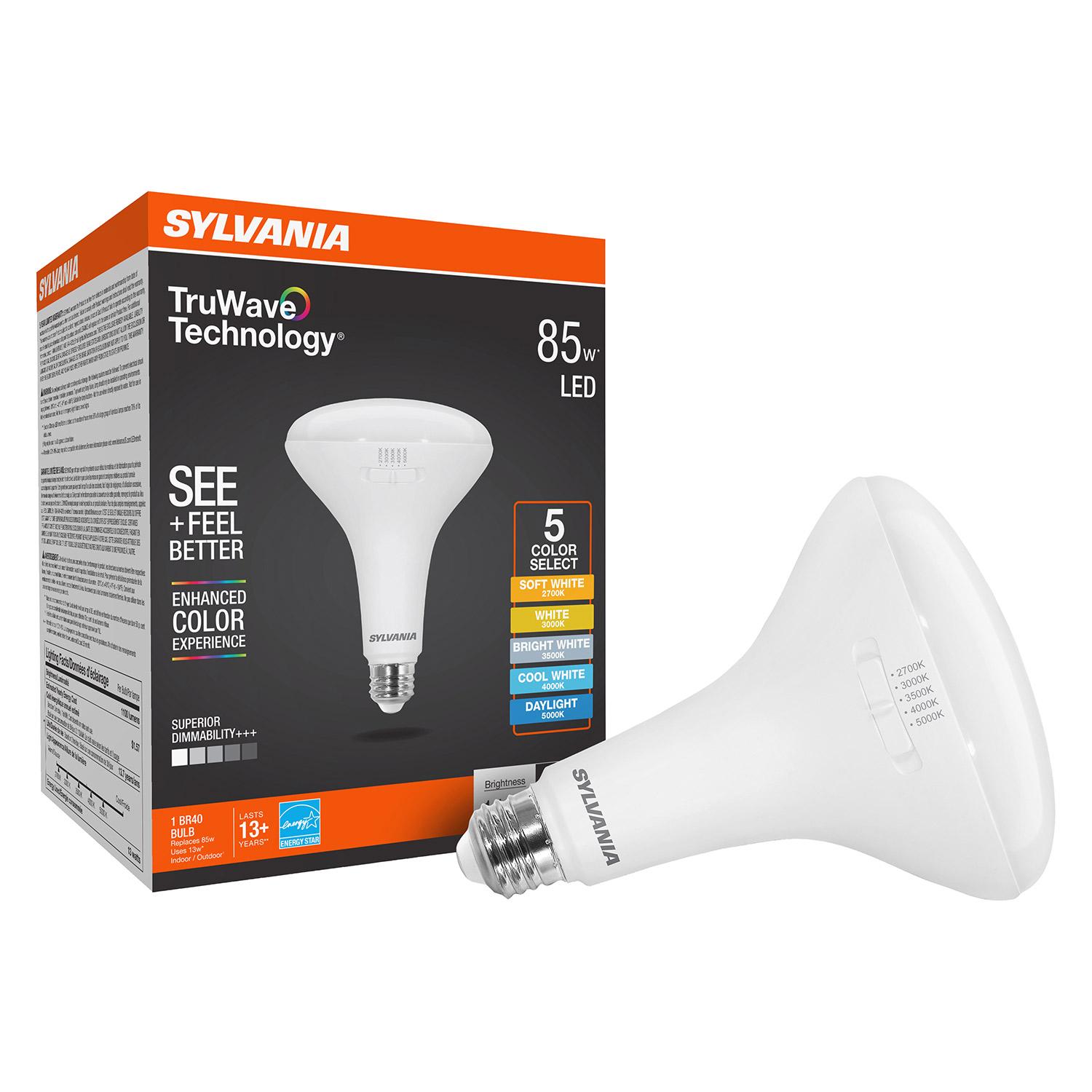 TruWave 100W A19 Selectable Color Dimmable LED Bulb