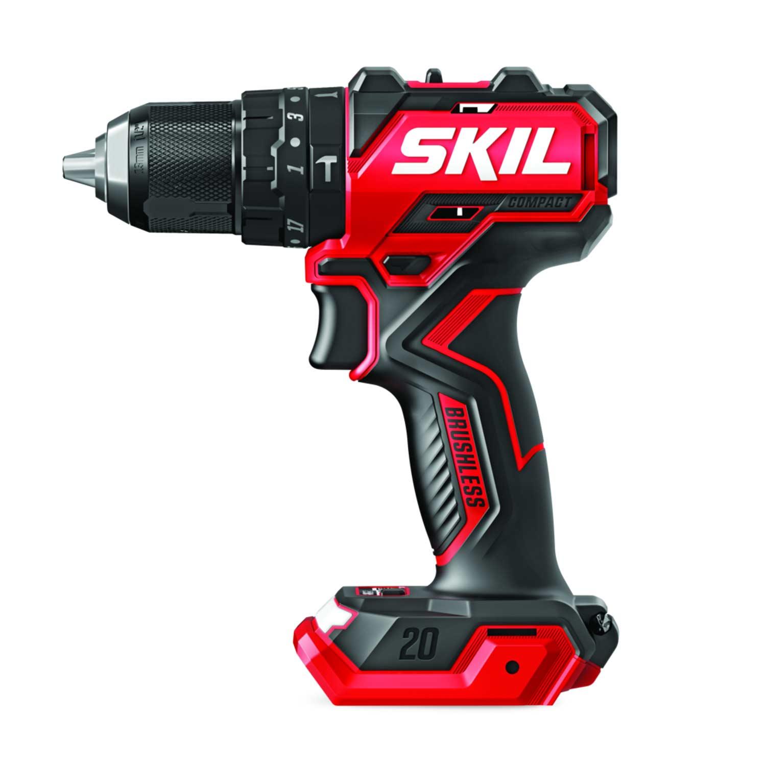 20V Brushless 1/2 Impact Wrench Kit 4Ah Battery And Charger