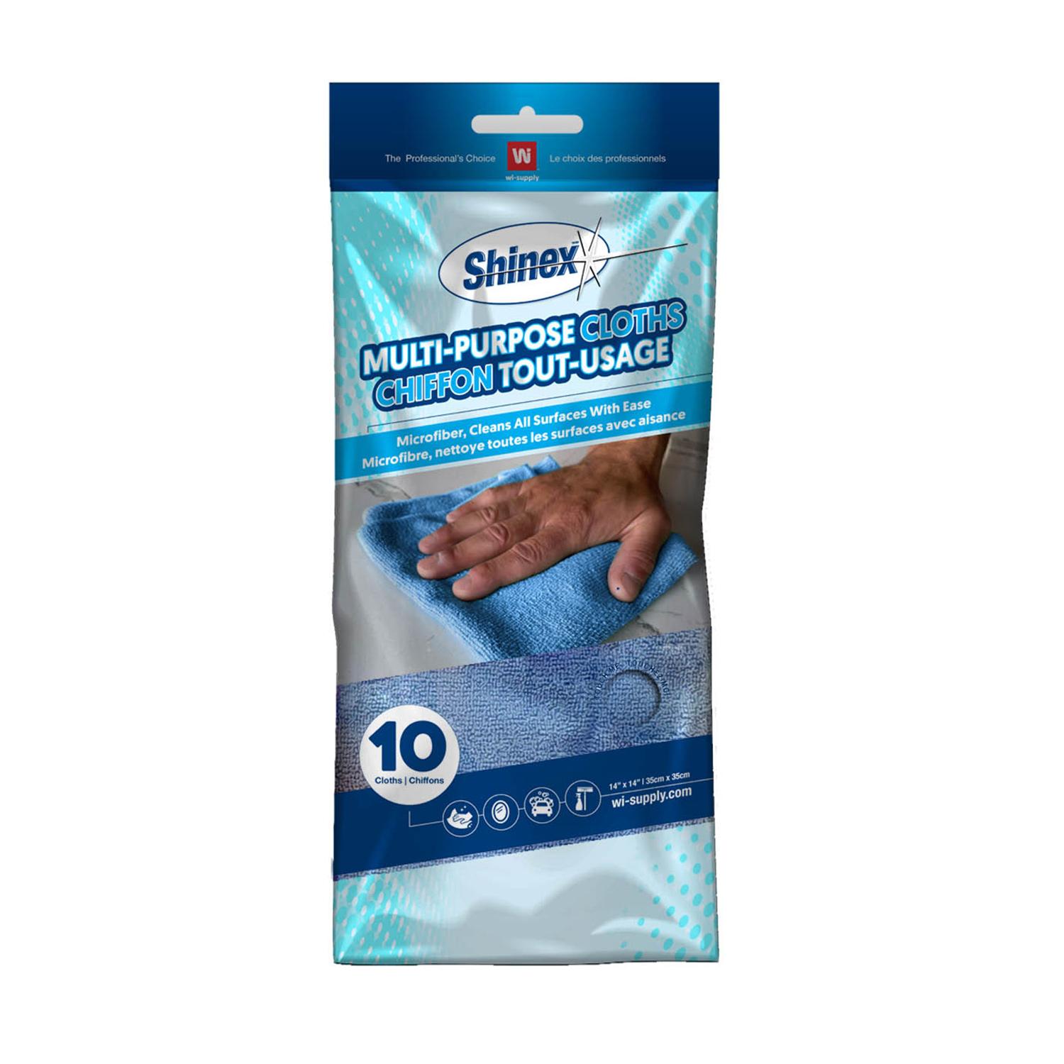 MICROKLEAN Blue Microfiber Cloths - 40 Piece