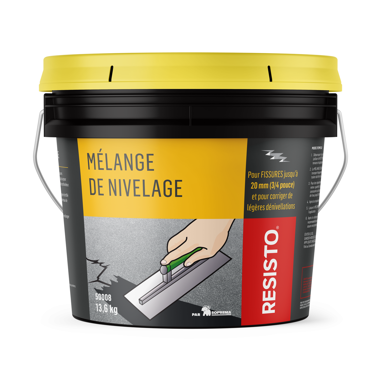 Asphalt Leveling Patch Paste 13.6Kg