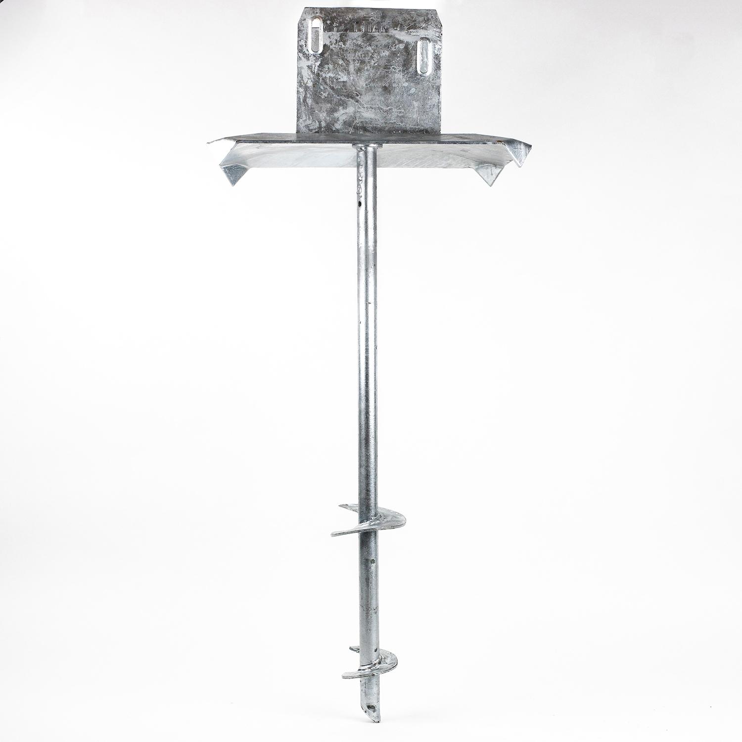 Ancrage de Pied de Terrasse 6x6 24"