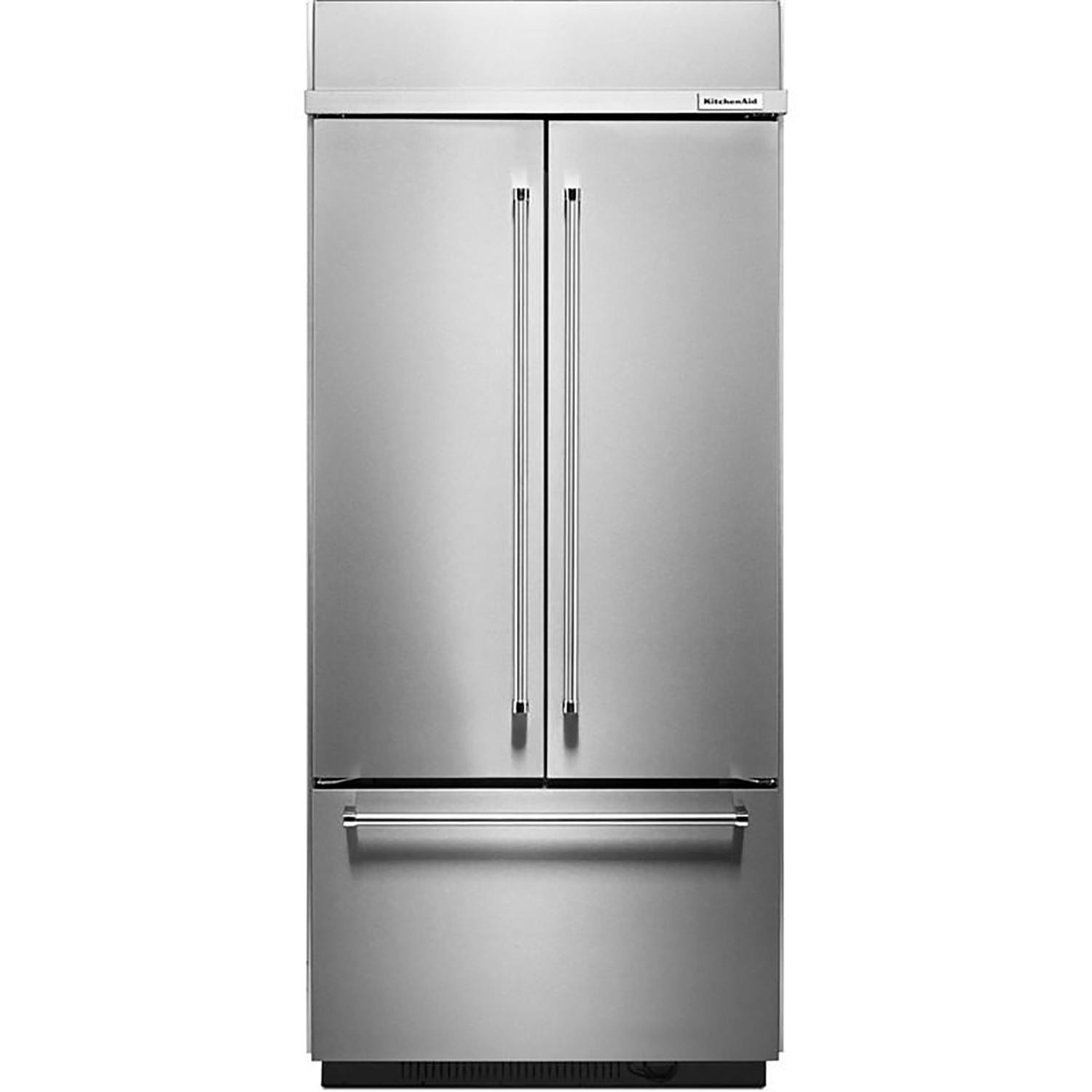 36" 20.8 Cu.Ft. Built-In French 3-Door Refrigerator