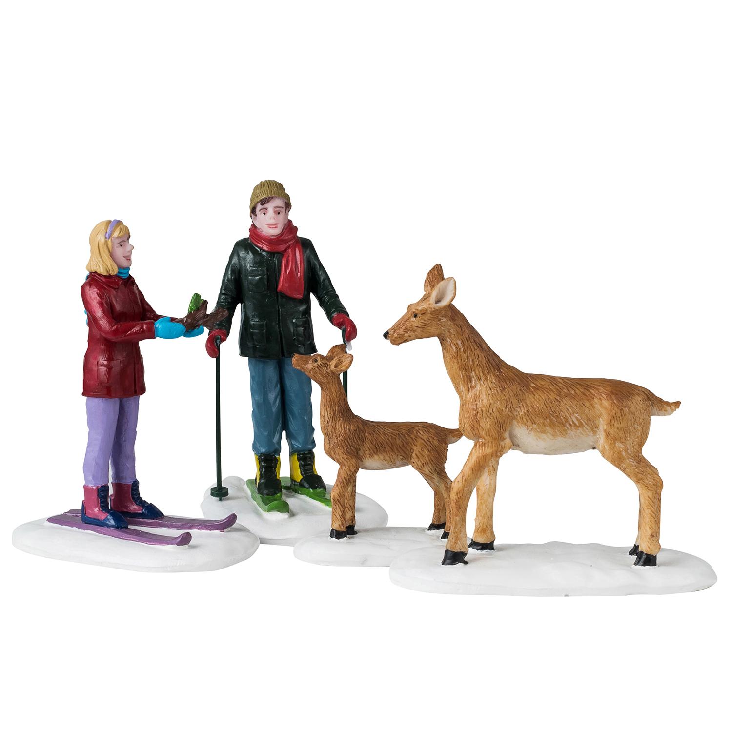 Village Friendly Wildlife Set Of 4