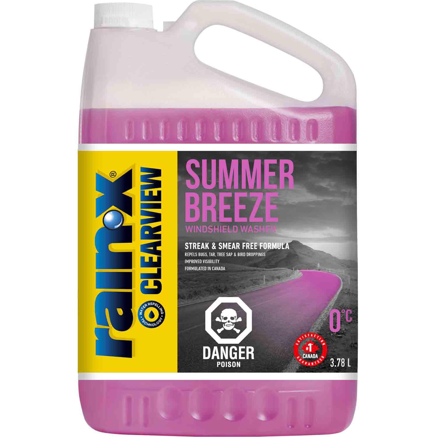 ClearView Summer Breeze Windshield Washer Fluid