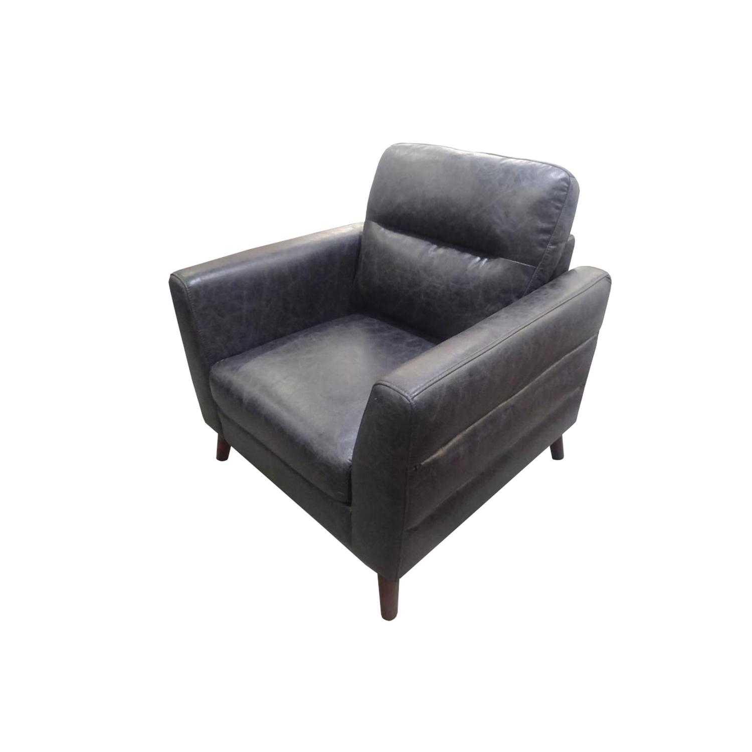 Calum Accent Chair Rustic Cement